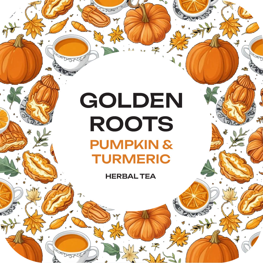 Golden Roots - Pumpkin & Turmeric - Herbal Tea