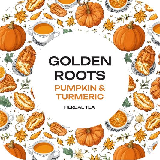 Golden Roots - Pumpkin & Turmeric - Herbal Tea